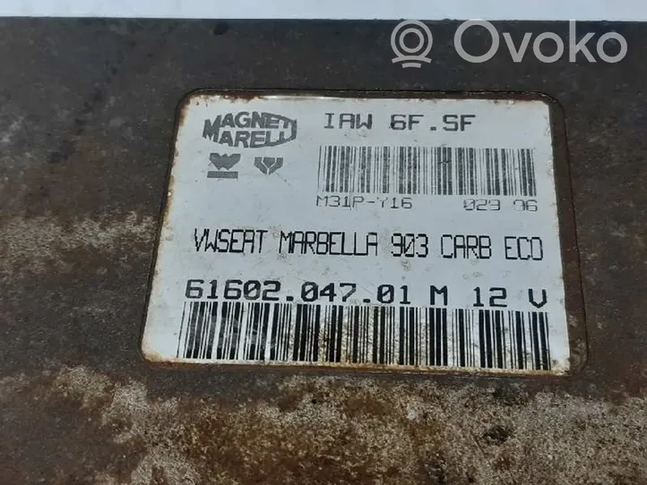 Seat Marbella Sterownik / Moduł ECU 6160204701