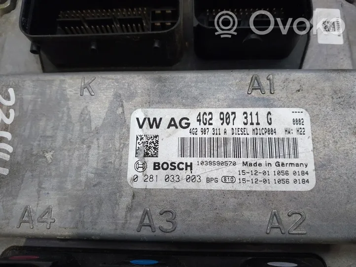 Audi A7 S7 4G Calculateur moteur ECU 4G2907311G