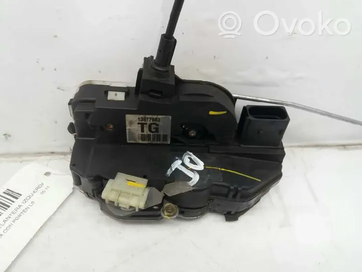 Chevrolet Aveo Etuoven lukko 13577983