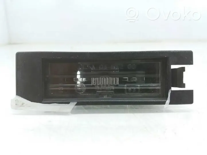 Opel Astra H Lampa oświetlenia tylnej tablicy rejestracyjnej 13155653