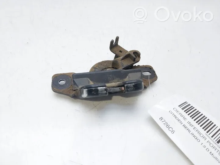 Citroen Berlingo Blocco/chiusura/serratura del portellone posteriore/bagagliaio 8726C6