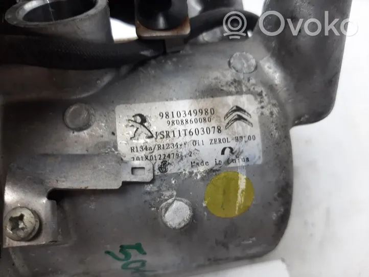 Citroen C3 Aircross Compressore aria condizionata (A/C) (pompa) 9810349980