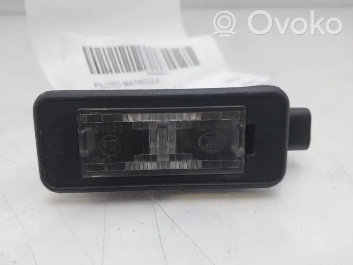 Citroen C3 Lampa oświetlenia tylnej tablicy rejestracyjnej 9682403680