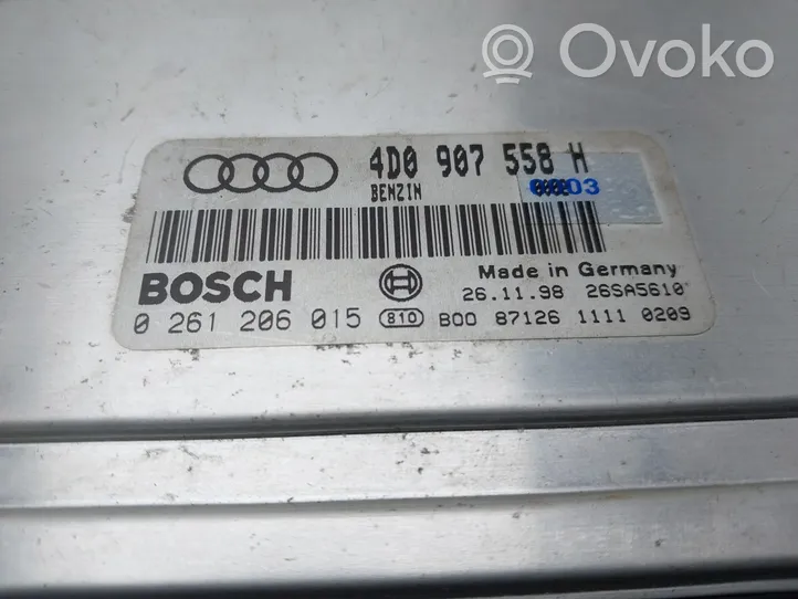 Audi A8 S8 D2 4D Variklio valdymo blokas 4D0907558H