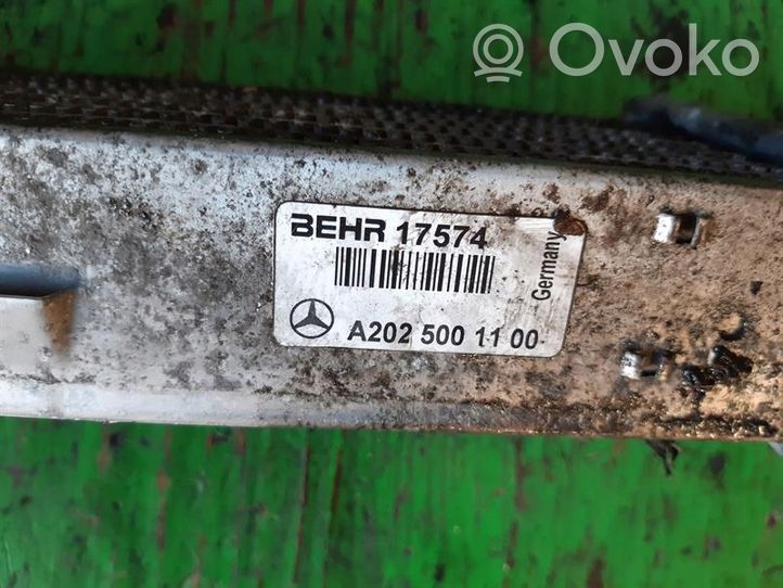 Mercedes-Benz C W202 Välijäähdyttimen jäähdytin 