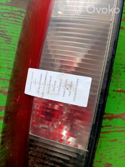 Opel Corsa C Lampa tylna 09114337