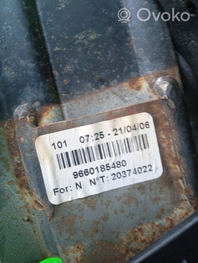 Peugeot 407 Pedał hamulca  9660185480