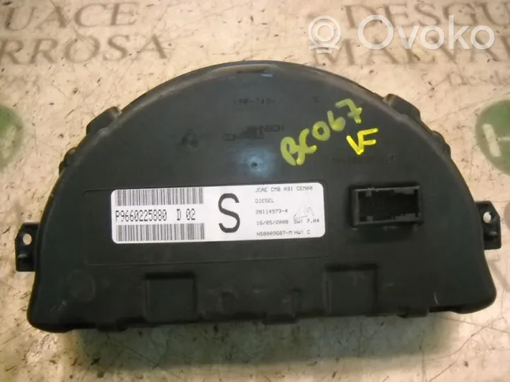 Citroen C2 Compteur de vitesse tableau de bord 