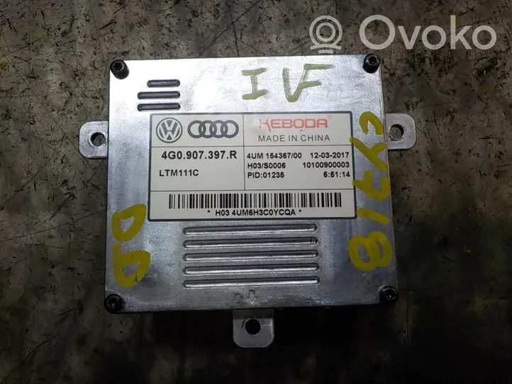 Audi A1 Xenon-valojen ohjainlaite/moduuli 4G0907397R