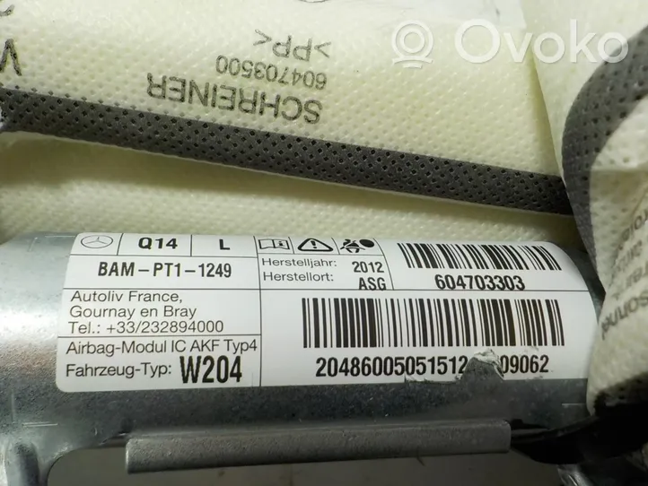 Mercedes-Benz CLK AMG A208 C208 Etuoven turvatyyny A2048600505