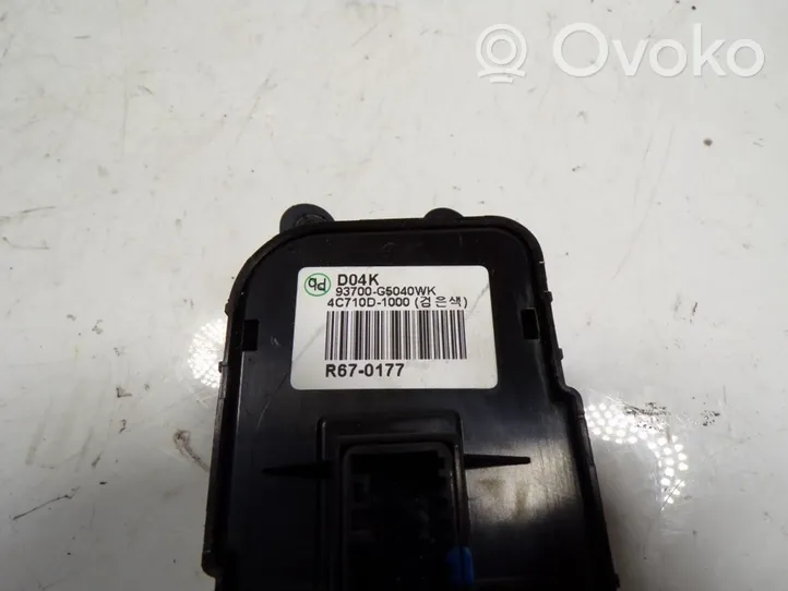 KIA Niro Interrupteur / bouton multifonctionnel 93700G5040WK