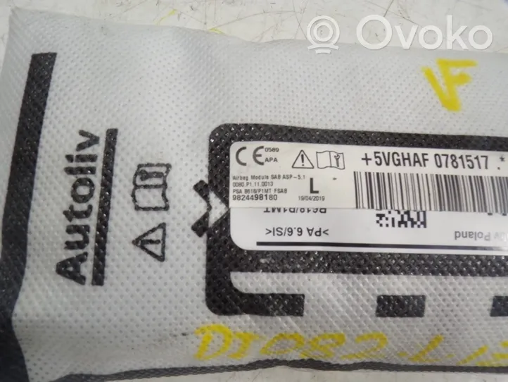 Citroen C3 Airbag latéral 9824480480