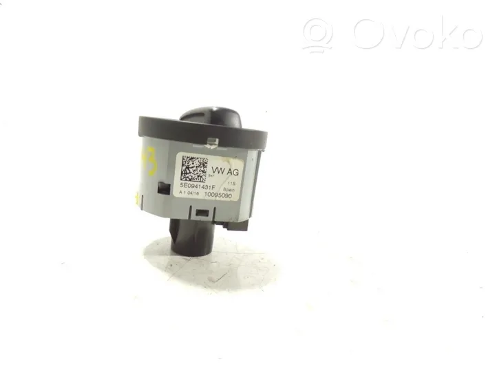 Skoda Fabia Mk3 (NJ) Przycisk / Pokrętło regulacji oświetlenia deski rozdzielczej 5E0941431FWHI