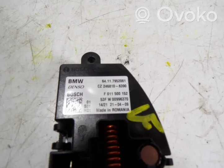 BMW 2 F44 Heater blower motor/fan resistor 64117952061