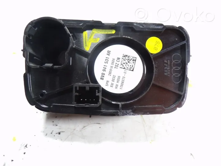 Audi A3 S3 8V Interruttore di regolazione dell’illuminazione del quadro 8V0941531AR5PR