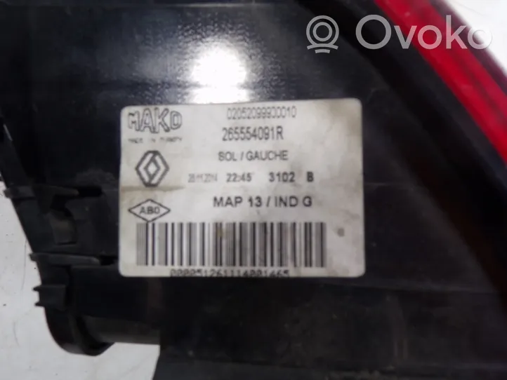 Renault Clio IV Żarówka lampy tylnej 265554091R