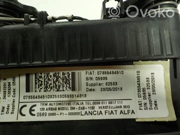 Fiat Panda III Airbag del volante 735612343