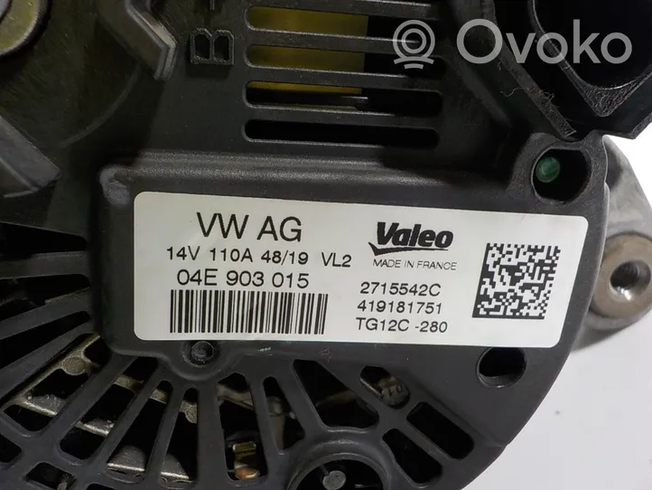 Audi A1 Alternator 04E903015