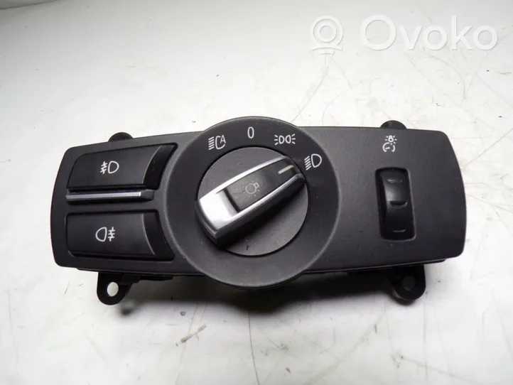BMW 5 F10 F11 Przycisk / Pokrętło regulacji oświetlenia deski rozdzielczej 61319192744