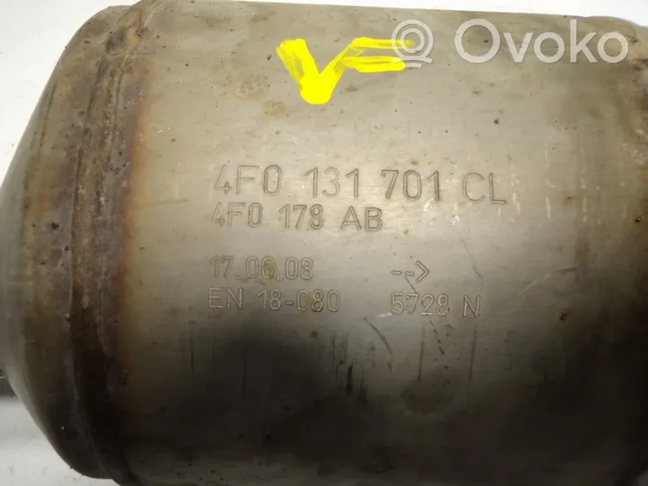 Audi A6 S6 C6 4F Filtr cząstek stałych Katalizator / FAP / DPF 4F0254200SX