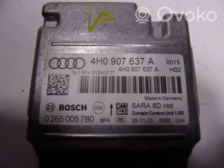 Audi A8 S8 D4 4H Centralina/modulo airbag 4H0907637L