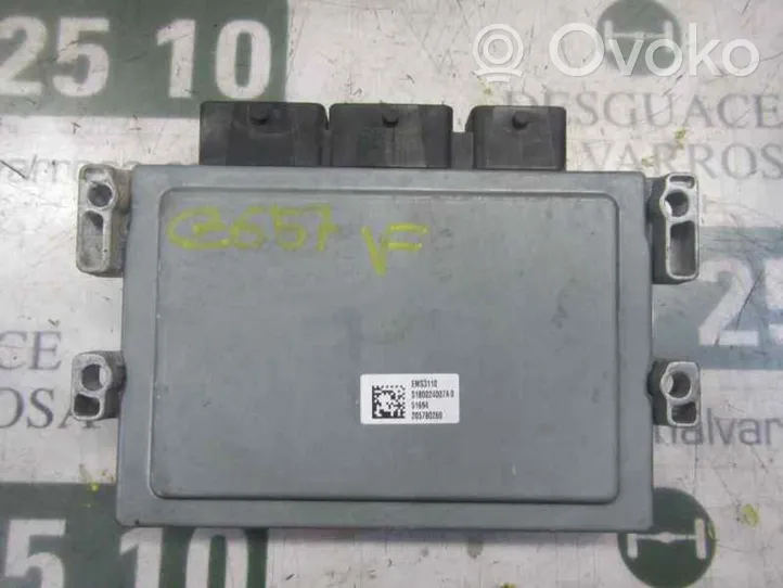 Renault Modus Calculateur moteur ECU 237101505R