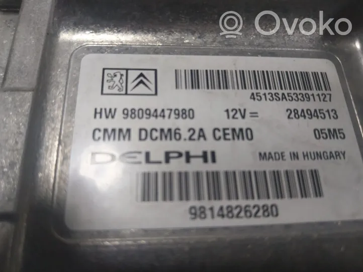 Citroen DS5 Calculateur moteur ECU 1614391380