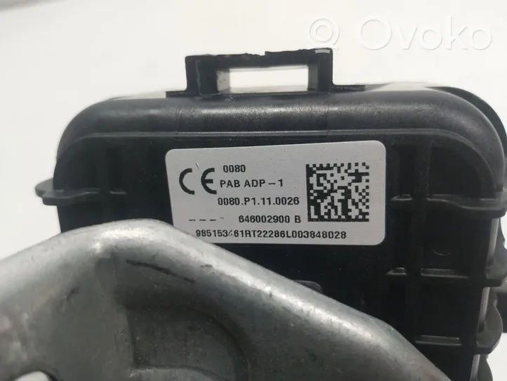 Renault Captur Poduszka powietrzna Airbag boczna 985153461R