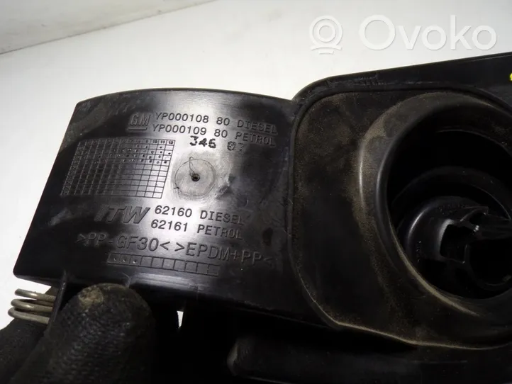 Opel Grandland X Tappo del serbatoio del carburante YP00011080