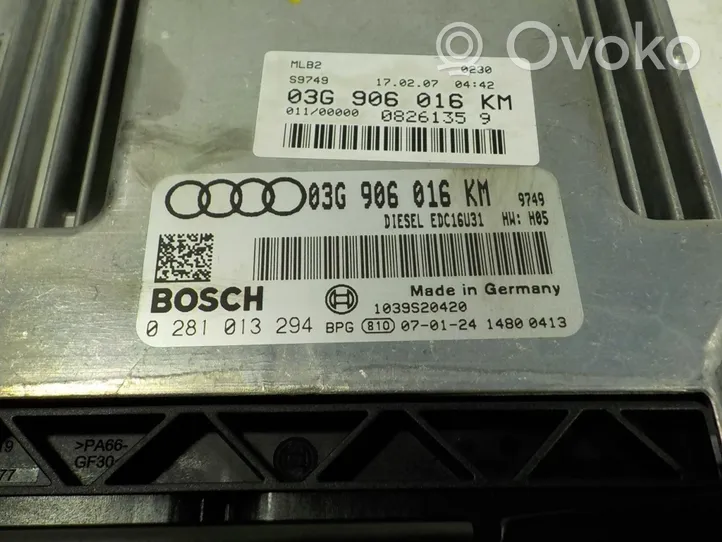 Audi A4 Allroad Centralina/modulo del motore 03G997057QX