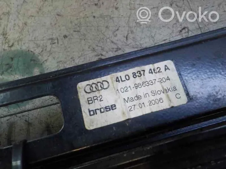 Audi Q7 4L Front door electric window regulator 4L0837462A
