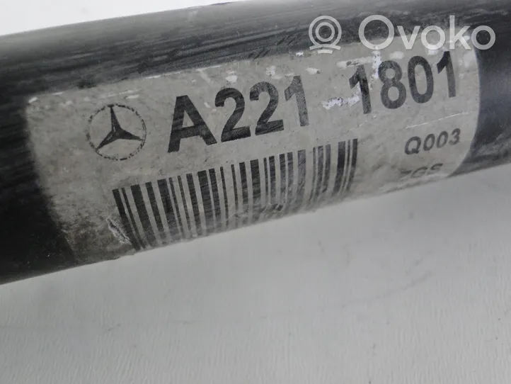 Mercedes-Benz S W221 Albero di trasmissione anteriore A2214101801