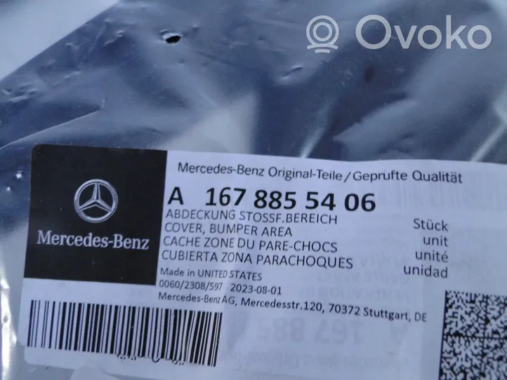 Mercedes-Benz GLS X167 Etupuskurin alempi jäähdytinsäleikkö A1678855406