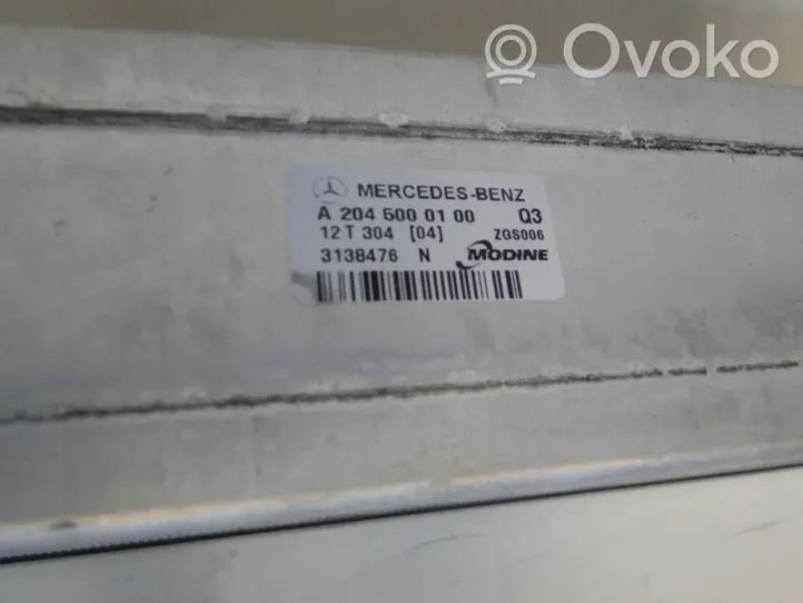 Mercedes-Benz SLK R172 Välijäähdyttimen jäähdytin A2045000100