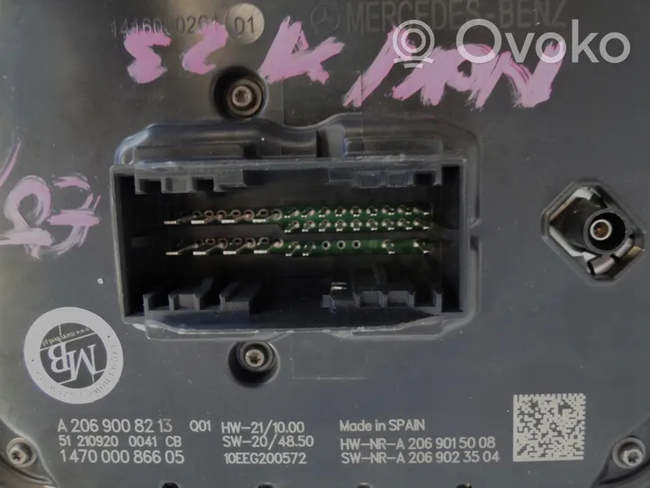 Mercedes-Benz EQS V297 Modulo di controllo ballast LED A2069008213