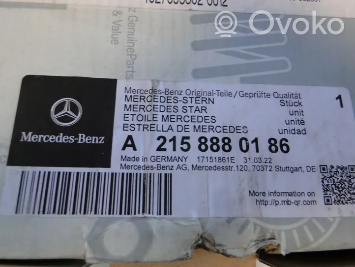 Mercedes-Benz CL C215 Mostrina con logo/emblema della casa automobilistica A2158880186