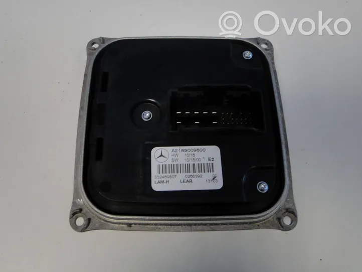 Mercedes-Benz CLS C218 AMG Module de ballast de phare Xenon A2189009800