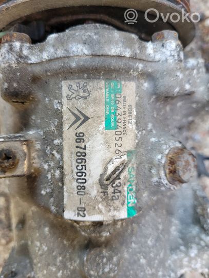 Peugeot 3008 I Compressore aria condizionata (A/C) (pompa) 9678656080