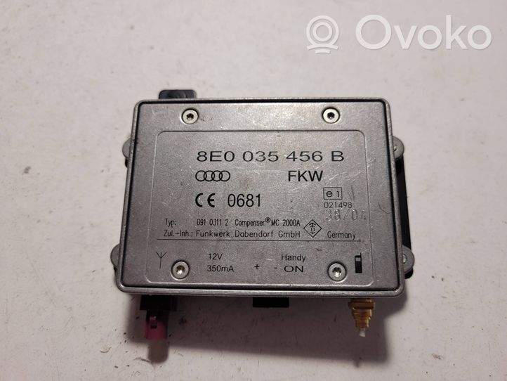 Audi A4 S4 B7 8E 8H Moduł / Sterownik anteny 8E0035456B