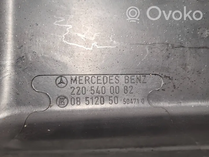 Mercedes-Benz S W220 Coperchio scatola dei fusibili 2205400082