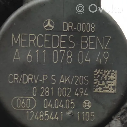 Mercedes-Benz E W211 Tuyau de conduite principale de carburant A6420700495