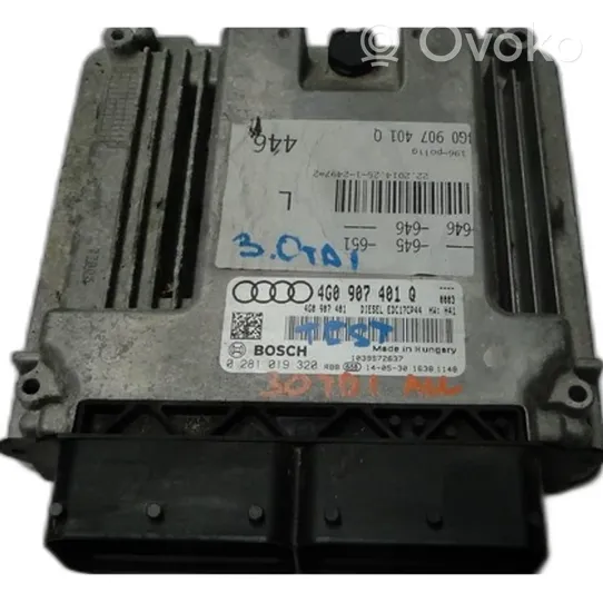 Audi A6 C7 Autres unités de commande / modules 4G0907401Q