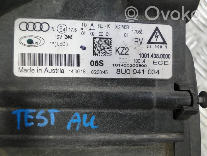 Audi Q3 8U Lampa przednia 