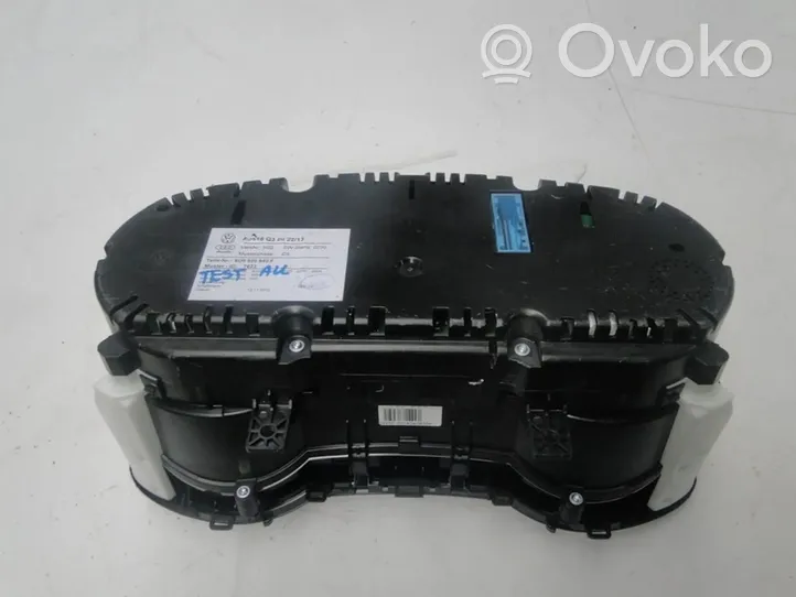 Audi RS Q3 Tachimetro (quadro strumenti) 8U0920940F