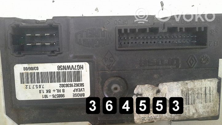 Renault Laguna III Elektryczny podnośnik szyby drzwi 974826102 rhd