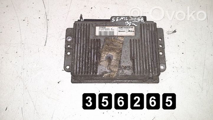 Renault Scenic I Sterownik / Moduł ECU S115300121B