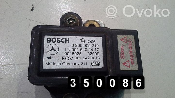 Mercedes-Benz A W168 Moottorin ohjainlaite/moduuli 0265005219