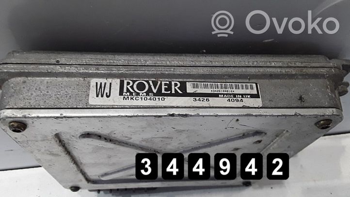 Rover 214 - 216 - 220 Moottorin ohjainlaite/moduuli mkc104010
