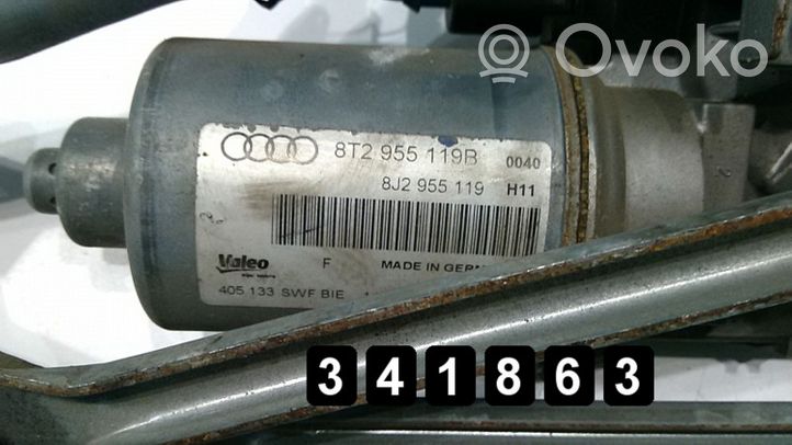 Audi A5 8T 8F Motorino del tergicristallo del lunotto posteriore 8T2955119B