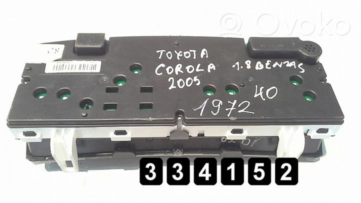 Toyota Corolla E120 E130 Spidometrs (instrumentu panelī) 8380002C80